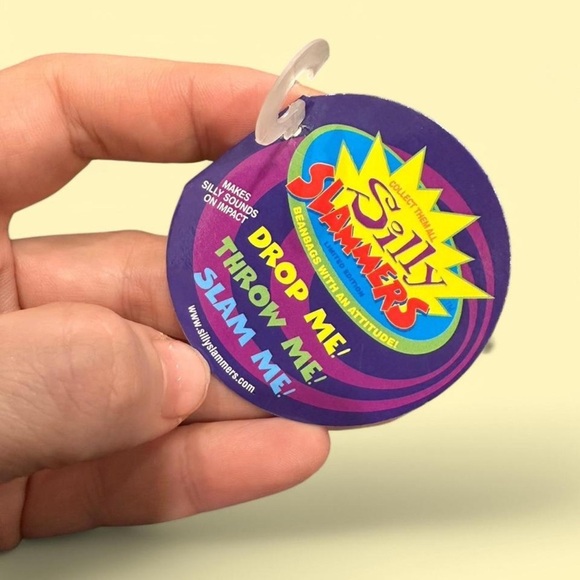 Silly Slammers Bean Bag Plush Toy #249 Doze Bean Vintage RARE New - Picture 3 of 7